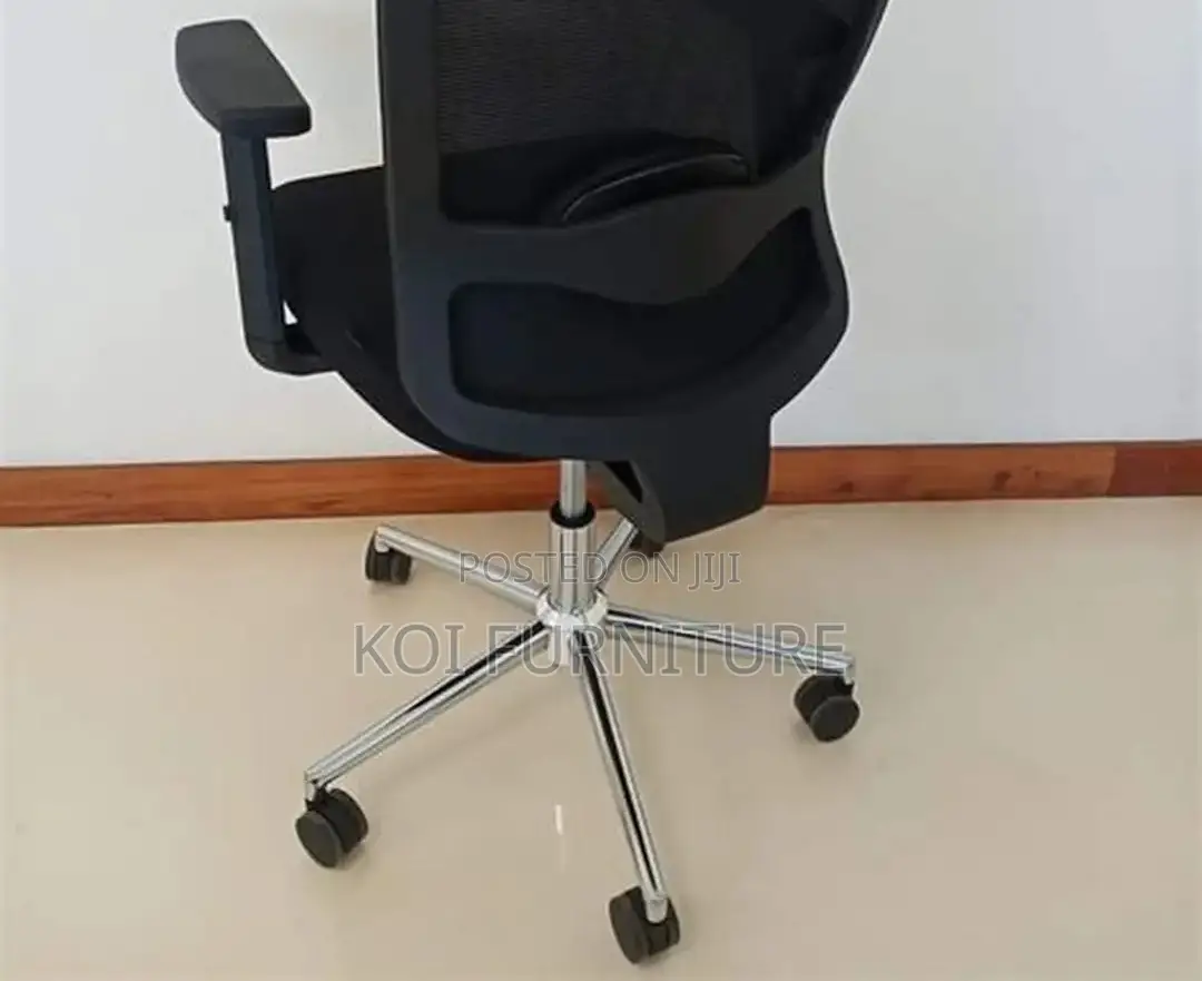 Office Chairs; Orthopedic High Backrest Mesh Fabric Clerical Chairs
