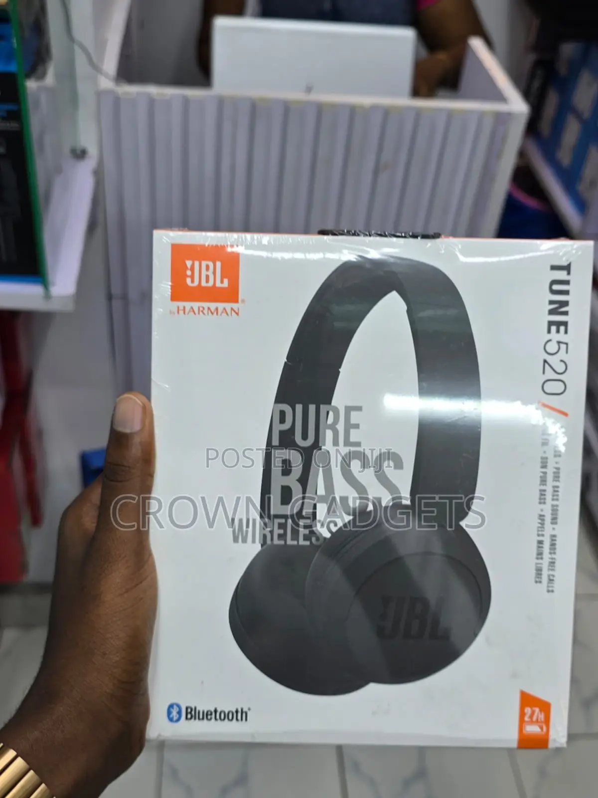 Jbl Tune 520bt Lightweight Wireless Audio Headphones