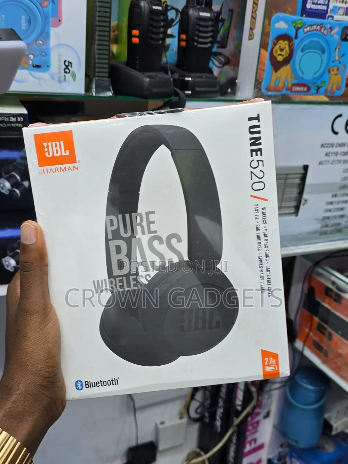 Jbl Tune 520bt Wireless Audio Headset For Music Calls
