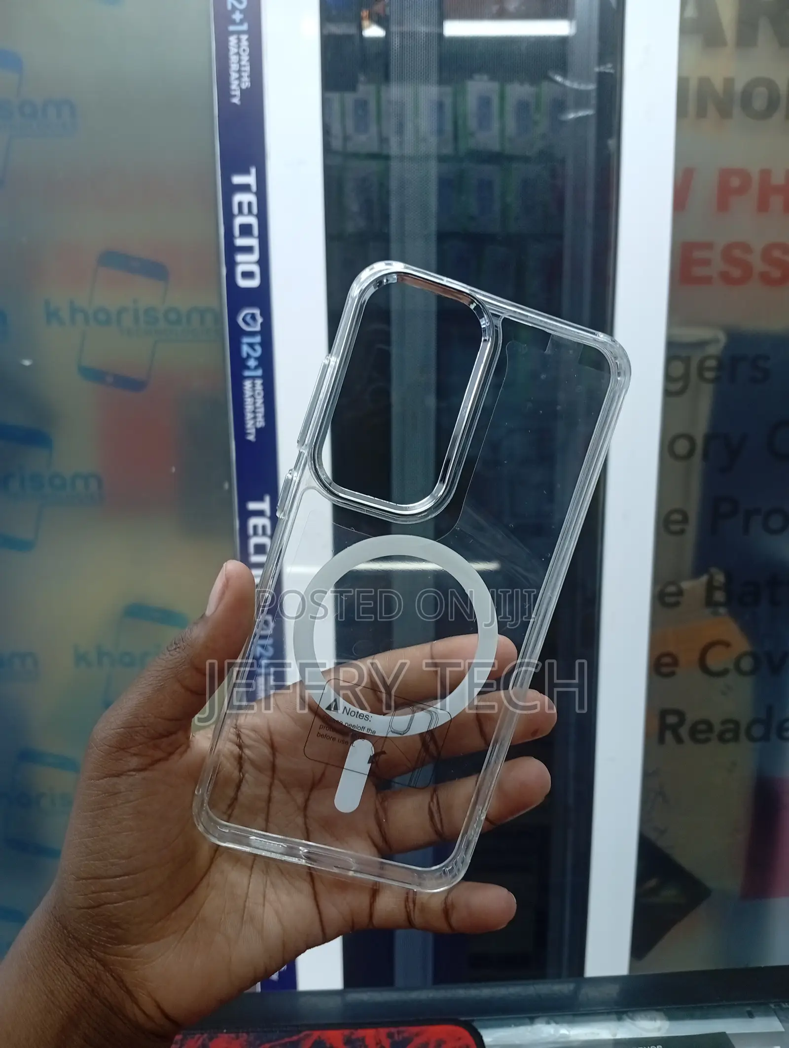 Tecno Camon 30 Pro 5g Transparent Magsafe-Compatible Smartphone Case