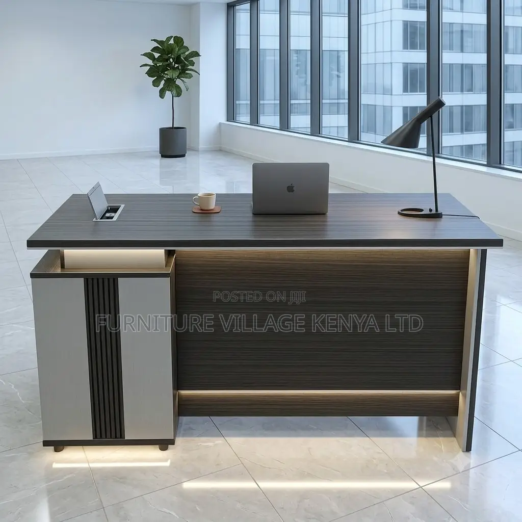 140cm Advanced Gray Office Desk