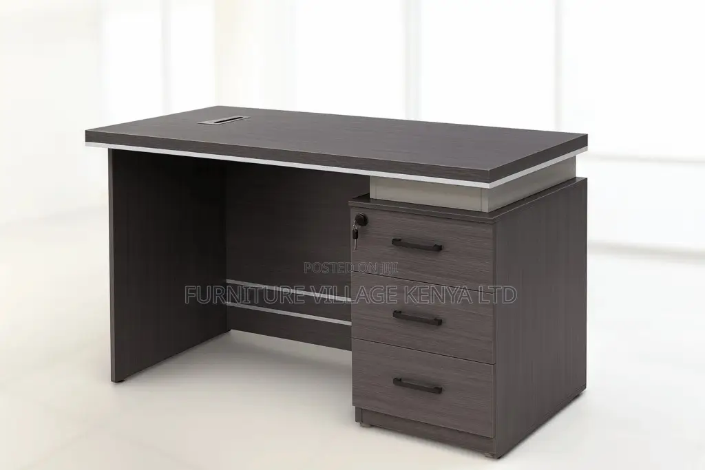 140cm Advanced Gray Office Desk
