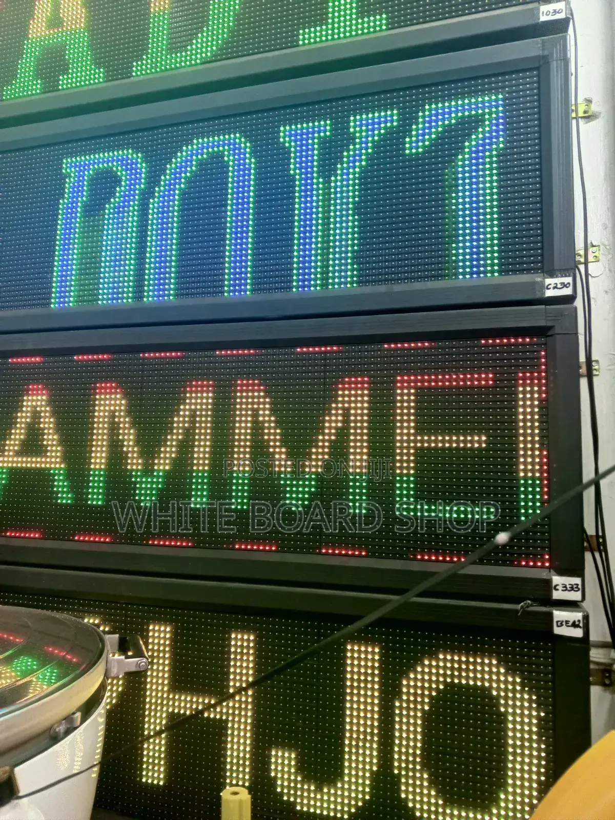 Led Signage for Political Campaigns 12 Pannel