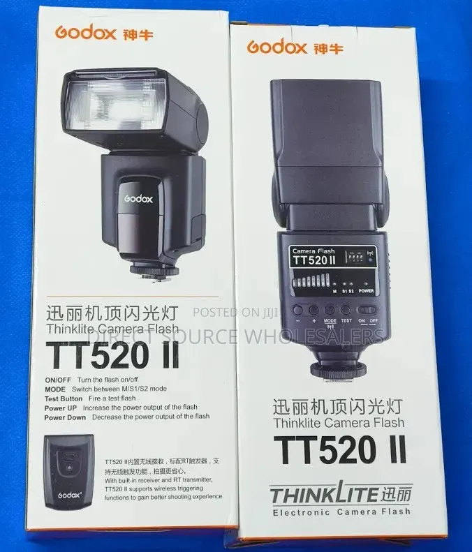 Godox Tt520 Camera Flash for Photography Events