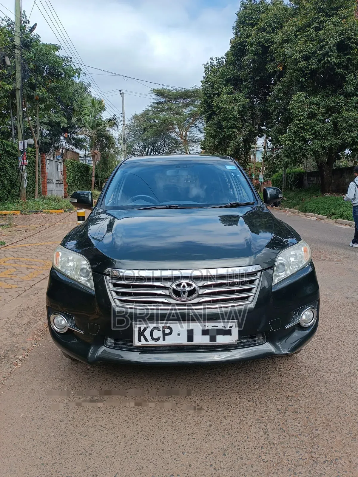 Toyota Vanguard 2011 Green