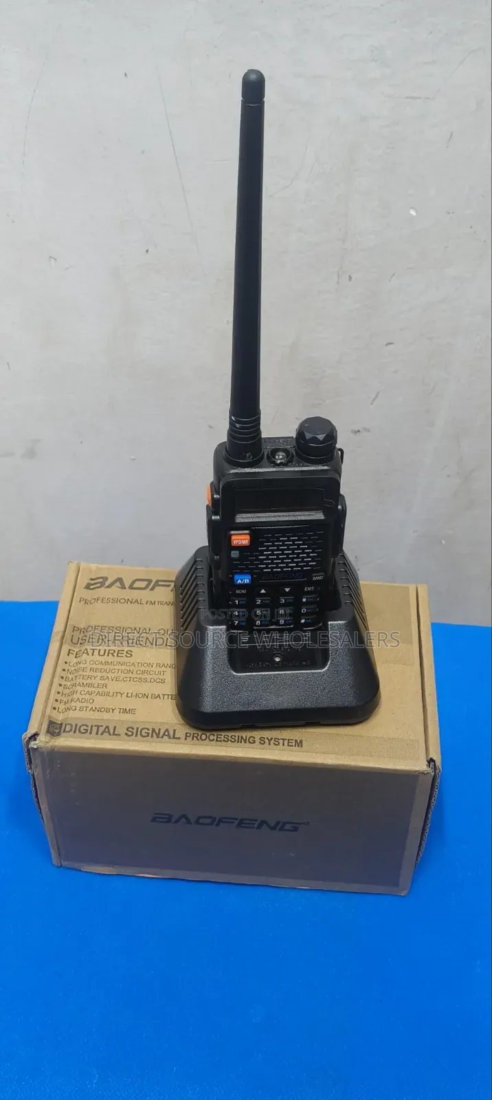 Baofeng Uv-5r Compact Dual Band Radio Transceiver
