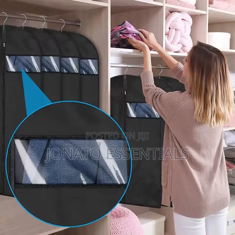 Suit Cover Garment Bag Dustproof Closet Storage Organizer