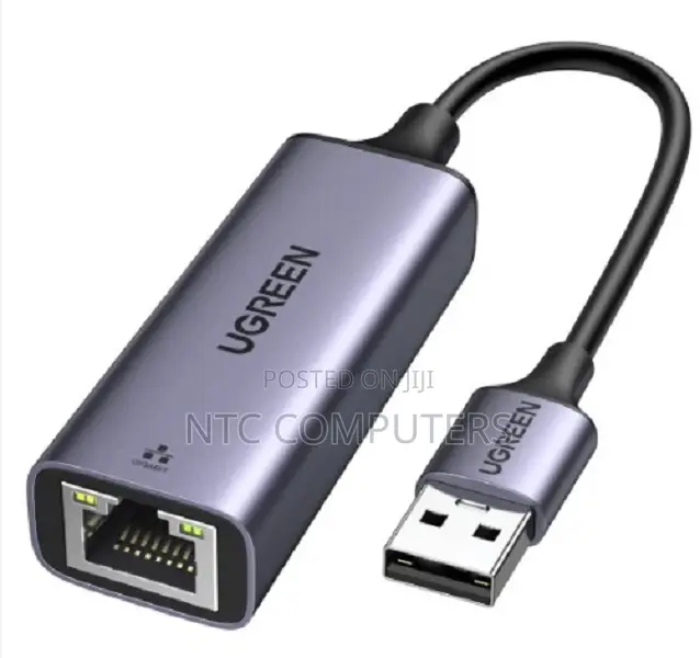 Ugreen Usb-a 3.0 to Rj45 Gigabit Ethernet Adapter (Space Gray) -Cm209