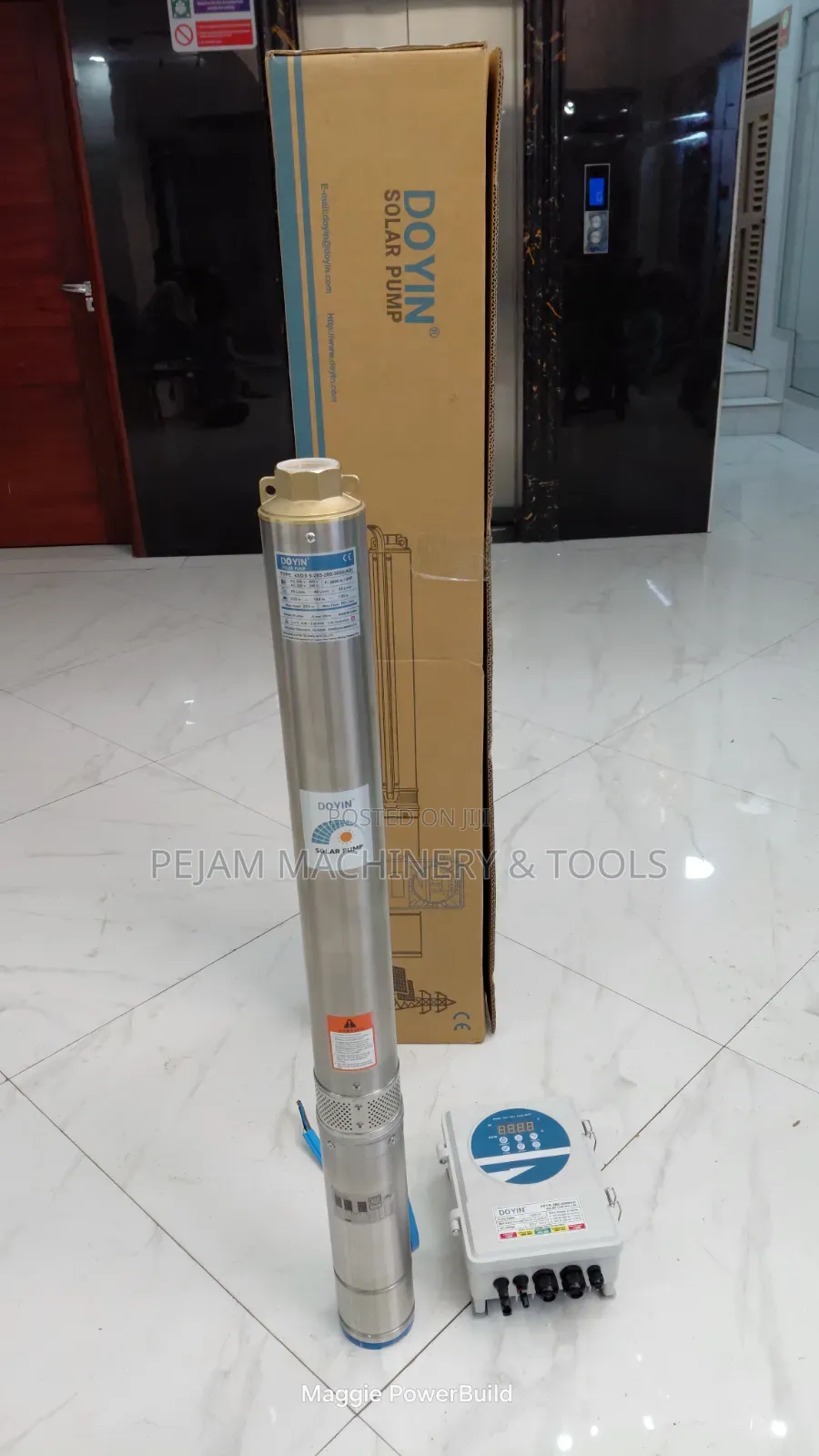 Doyin 4hp Ac/Dc Hybrid Submersible Waterpump 285m Head