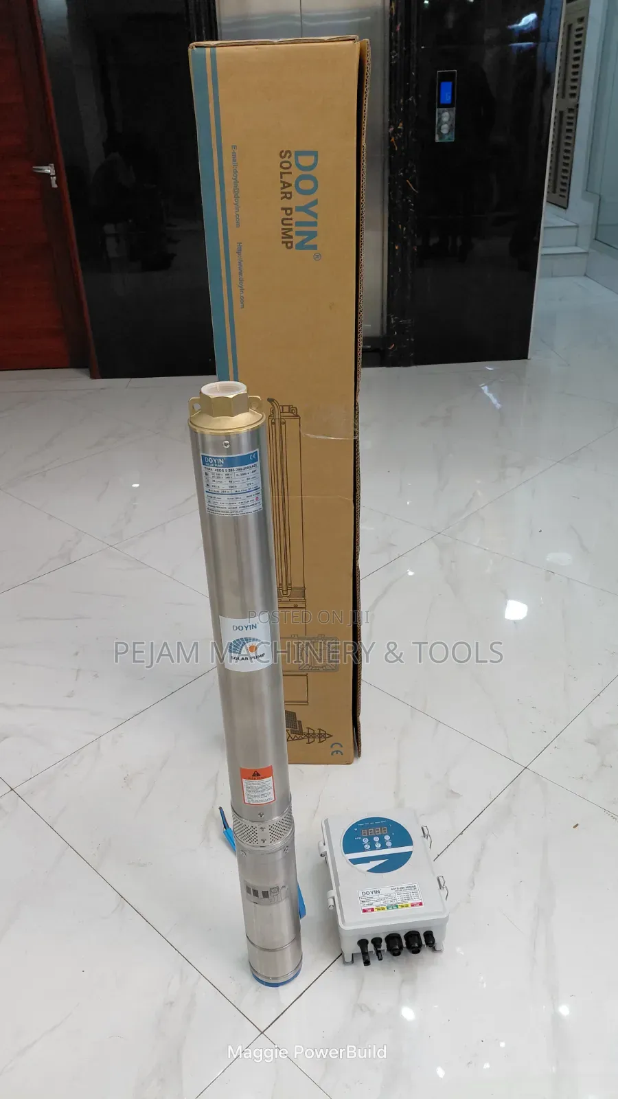 Doyin 4hp Ac/Dc Hybrid Submersible Waterpump 285m Head