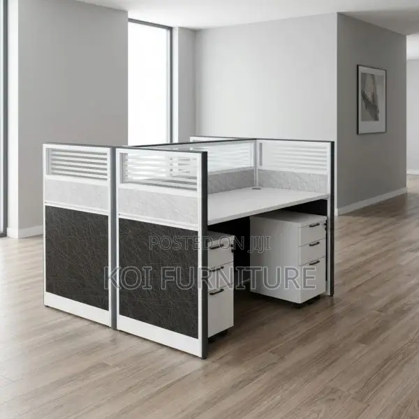 Office Workstation Modular 2-Way Office Workstation Set