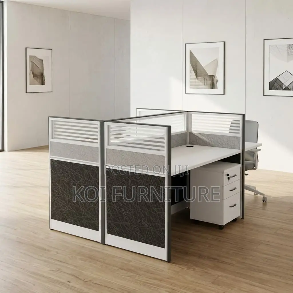 Office Workstation Modular 2-Way Office Workstation Set