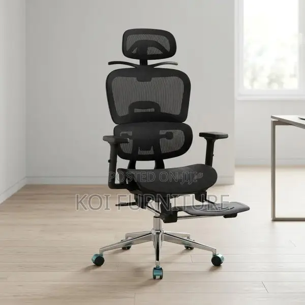 Office Chair :Ergonomic Office Chair Features a Breathable Mesh Design