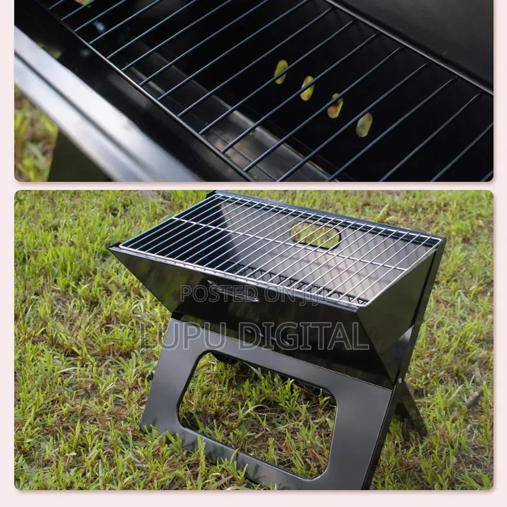 Heavy Portable Barbecue Charcoal Grill X-Type