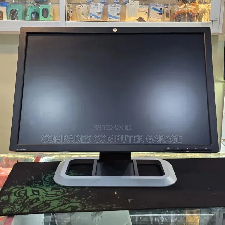 24-Inch Hp Zr2440w Monitor Featuring an Led-Backlit Ips Panel.