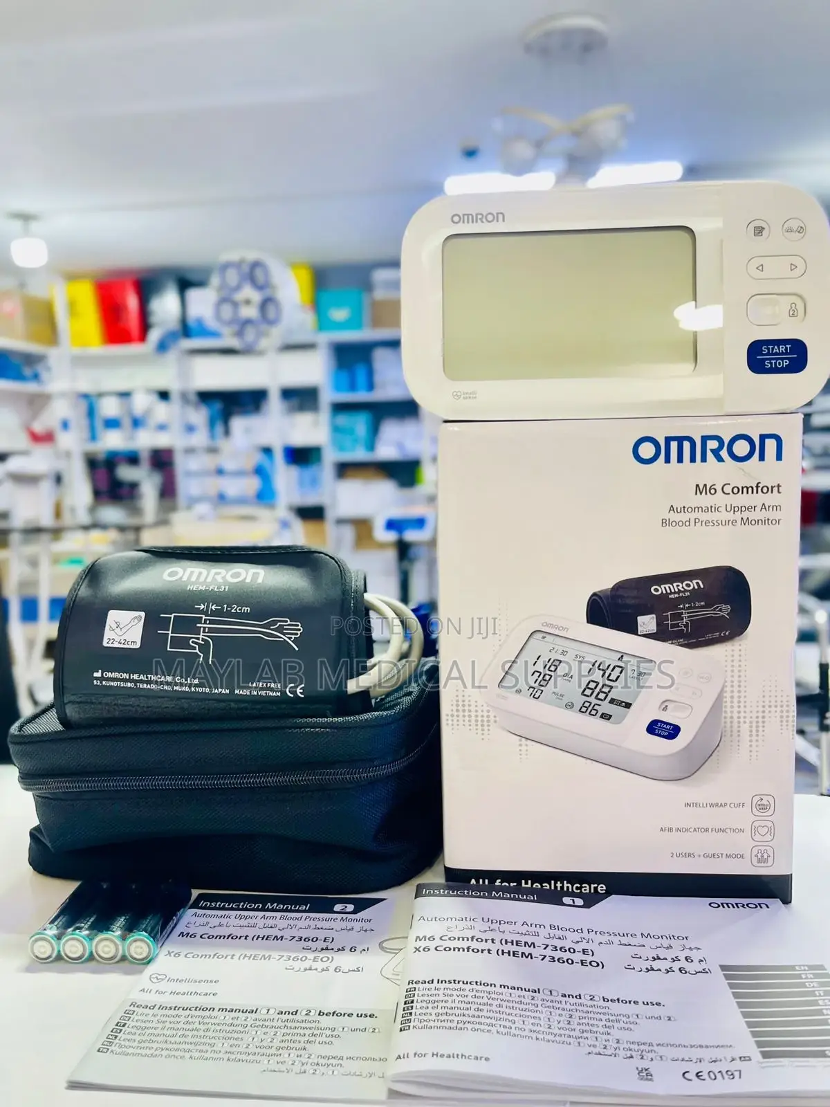 Omron Blood Pressure Machine M6