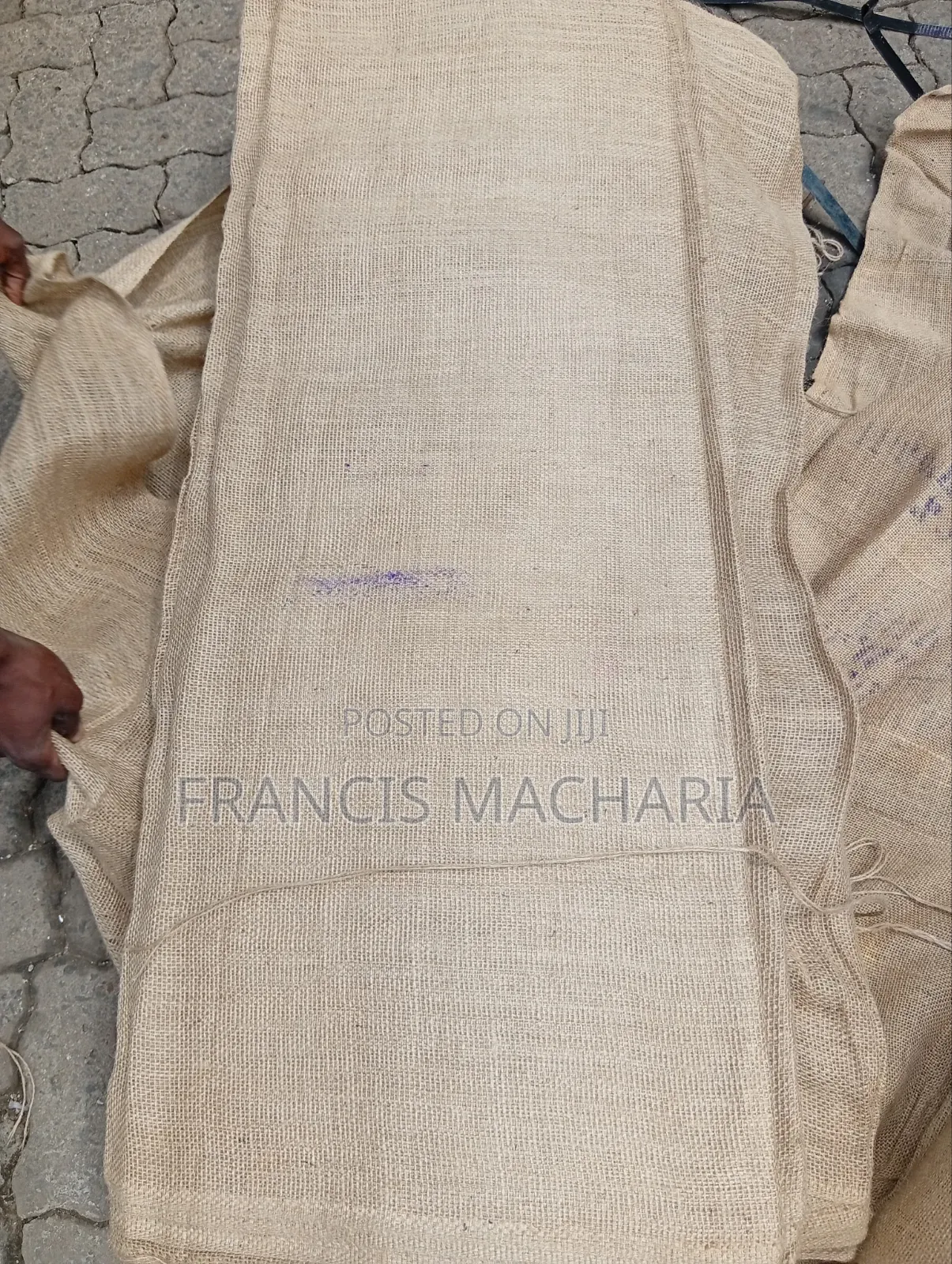 Hessian Cloth Fabric Small Holes
