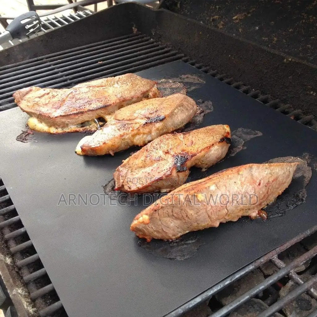 Heavy Duty Non Stick, BBQ Baking Mats - Reusable Easy to Clean
