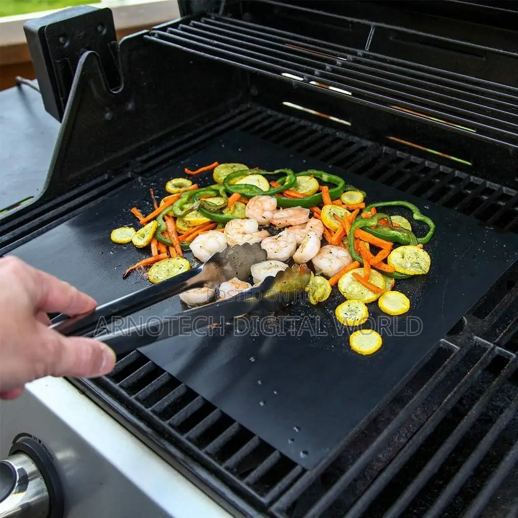 Heavy Duty Non Stick, BBQ Baking Mats - Reusable Easy to Clean
