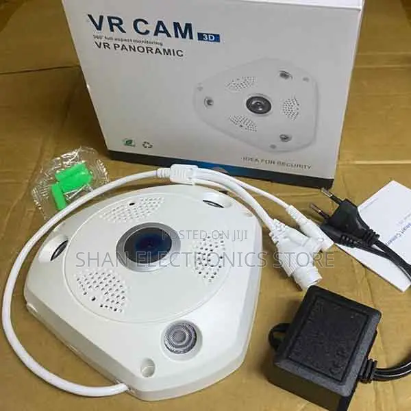 CCTV Indoor Vr Cam Vr Cam 360° 1080p, 32gb Max, White