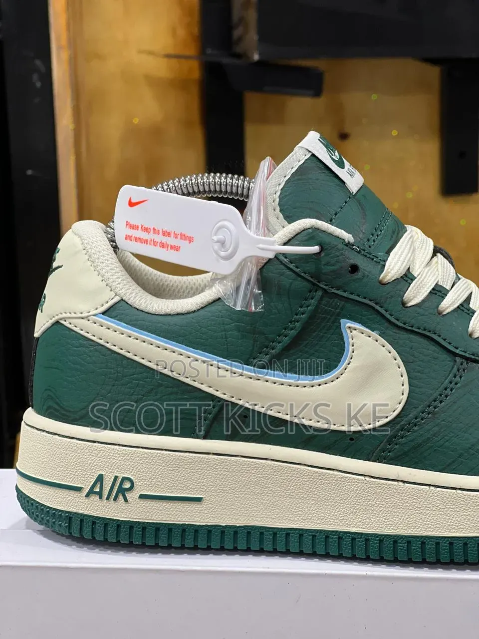 Airforce-1 Olive Green Sneakers