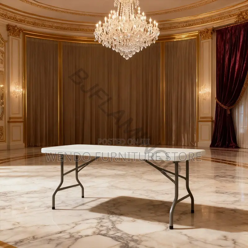 Home Tables; White Foldable Camping Outdoor Gardens Table