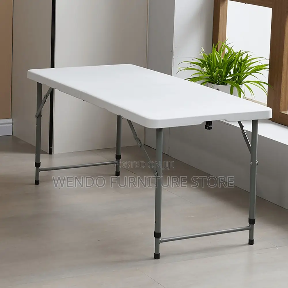Home Tables; White Foldable Camping Outdoor Gardens Table
