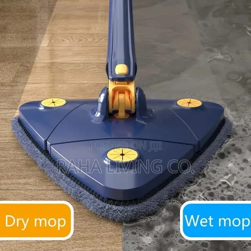 Triangle 360° Rotatable Extendable Microfiber Mop | 500ksh
