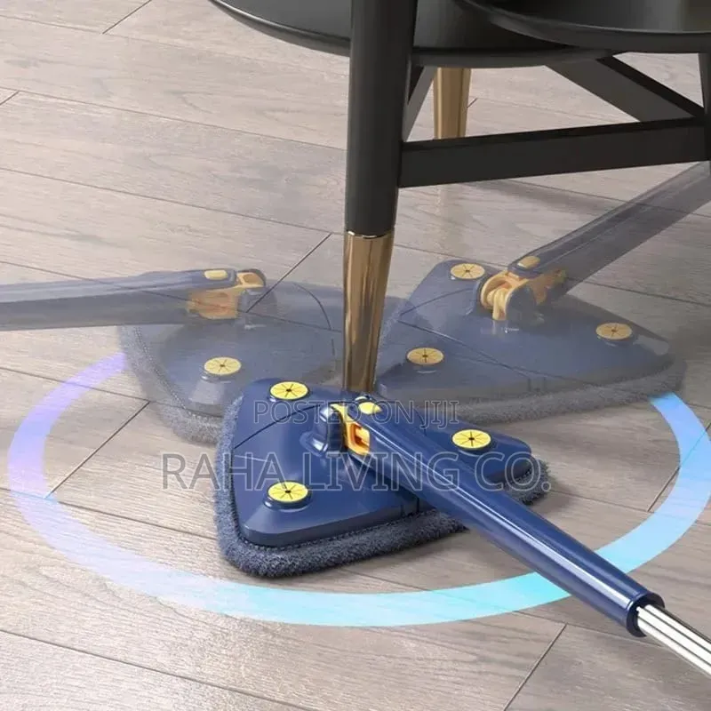 Triangle 360° Rotatable Extendable Microfiber Mop | 500ksh