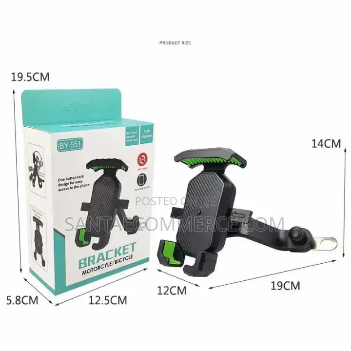 Motorcycle 360-degree Phone Holder