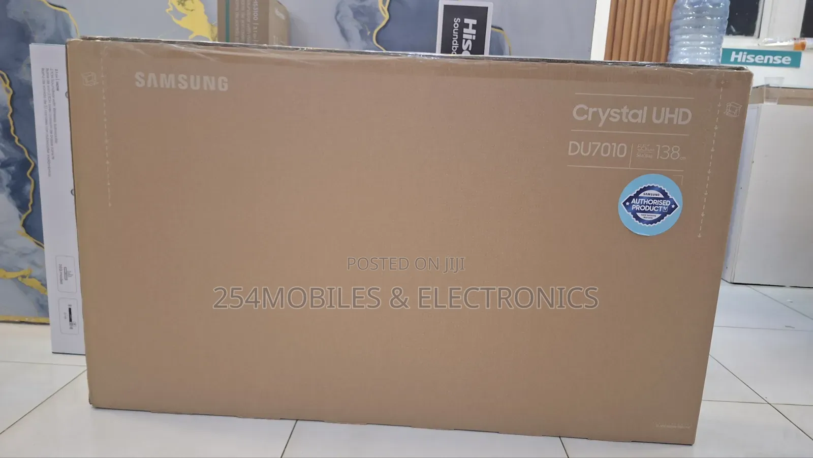 Samsung 55 Inch Crystal Uhd HDR Smart Tv 55du7010 -