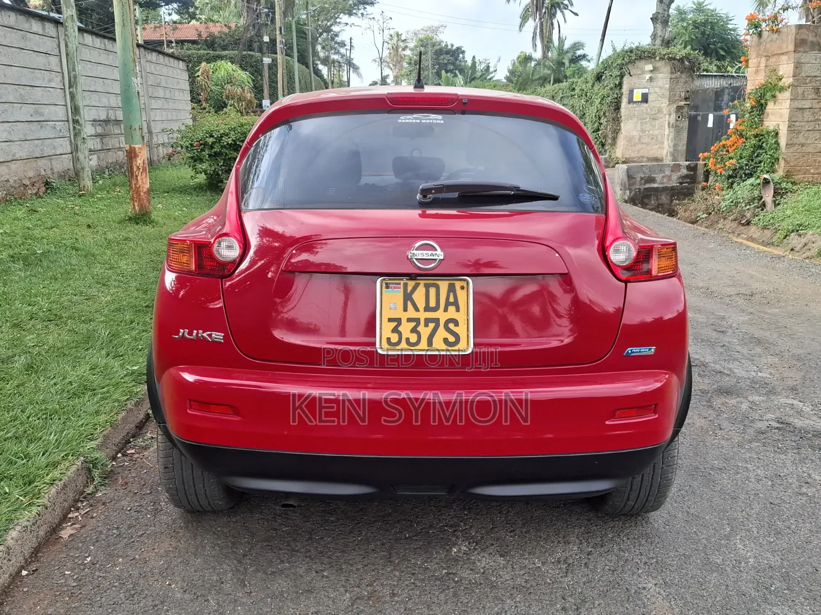 Nissan Juke S 2013 Red