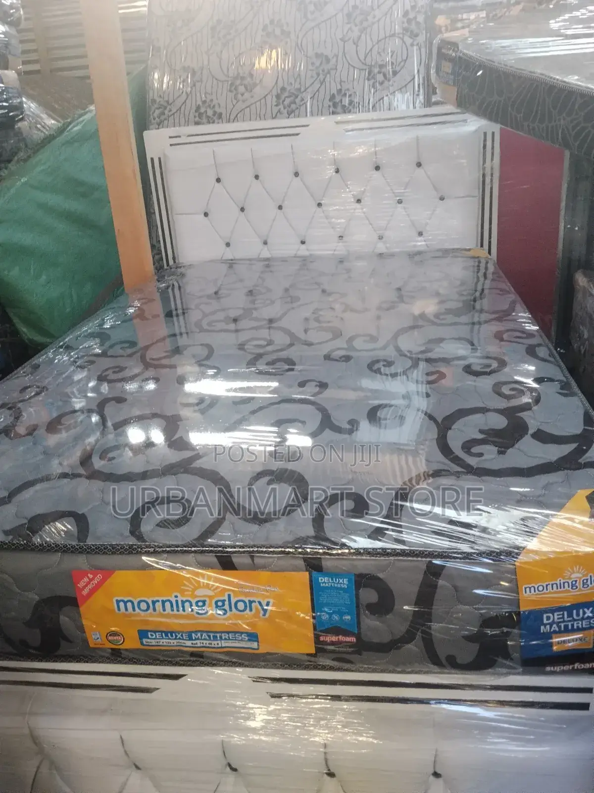Morning Glory 8 Inch Quilted Mattress 4x6 Superfoam