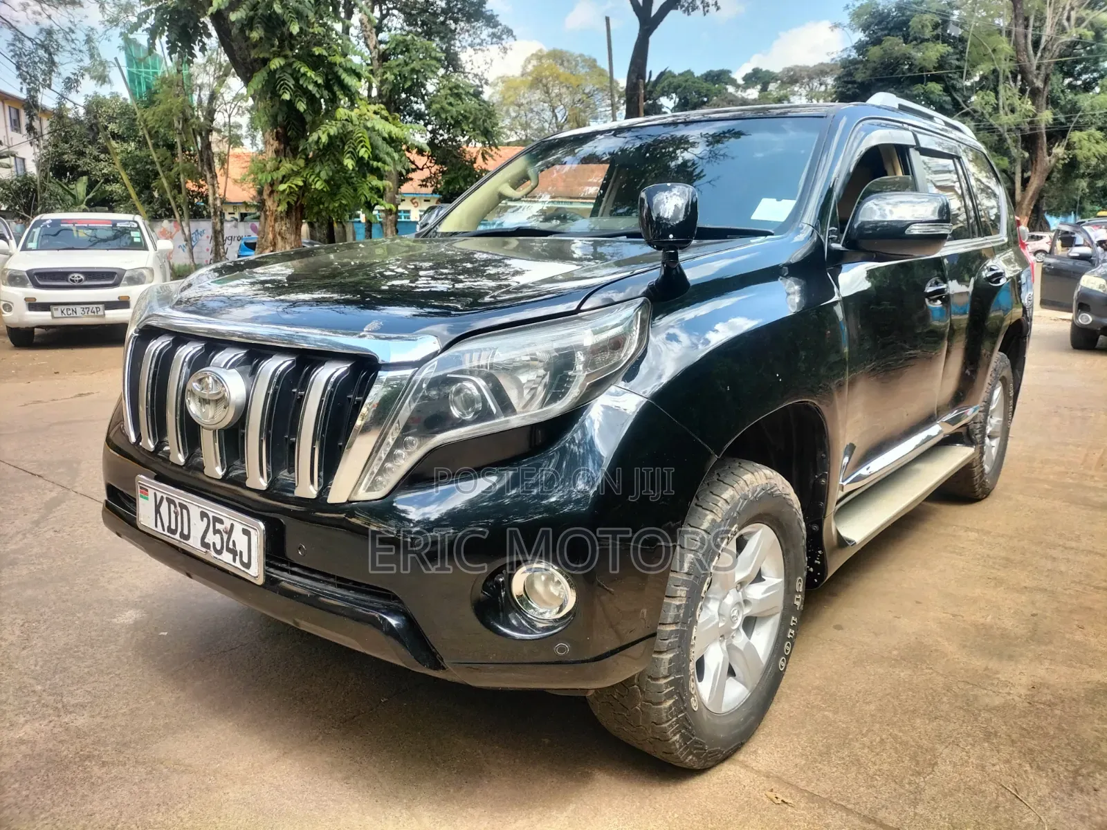 Toyota Land Cruiser Prado 2015 Matt Black