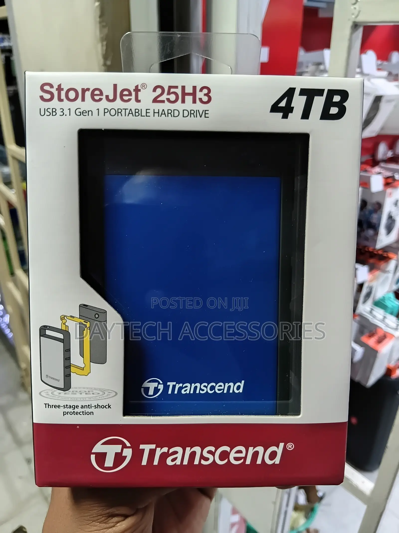 Transcend 4tb Portable/External Hard Disk