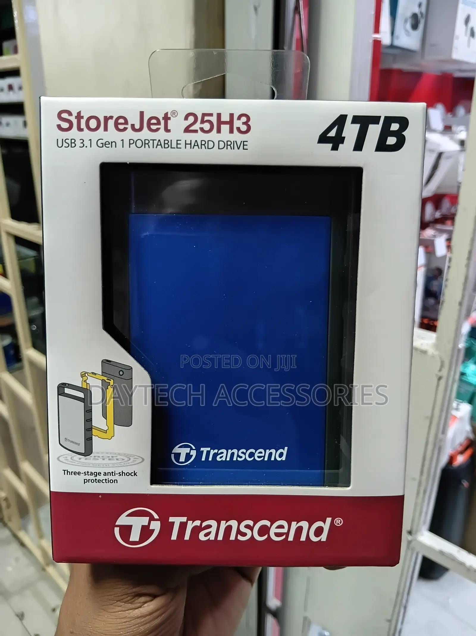 Transcend 4tb Portable/External Hard Disk