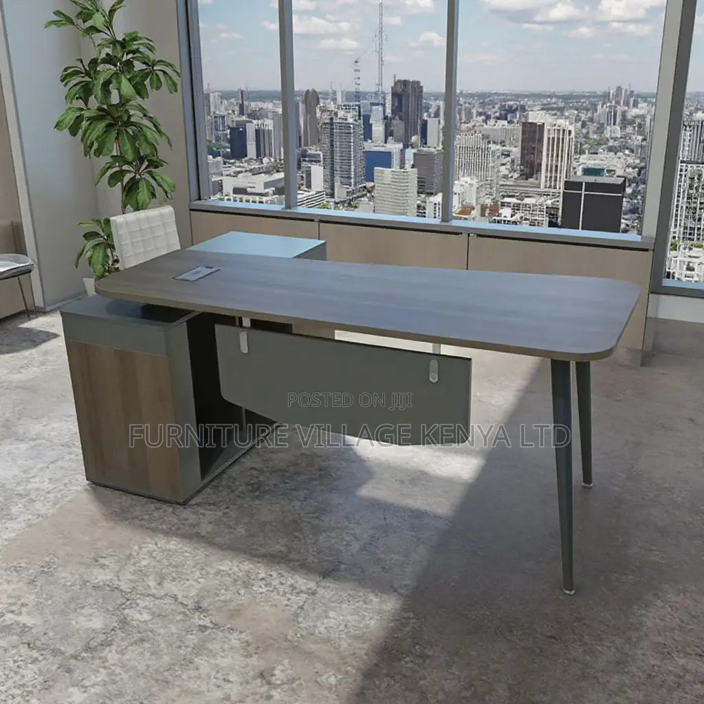 Executive L-Shape Office Desk.