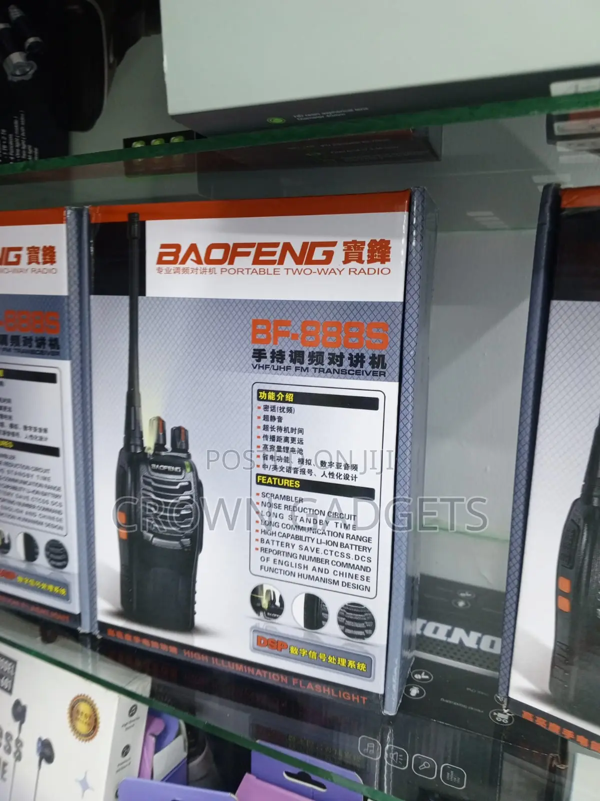 Baofeng Bf-888s Long Range Rechargeable Handheld Radio