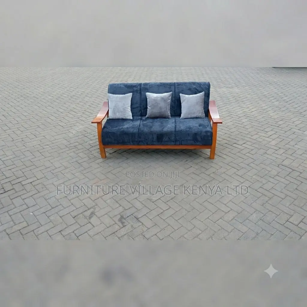 5-Seater Fabric Office Sofa Set