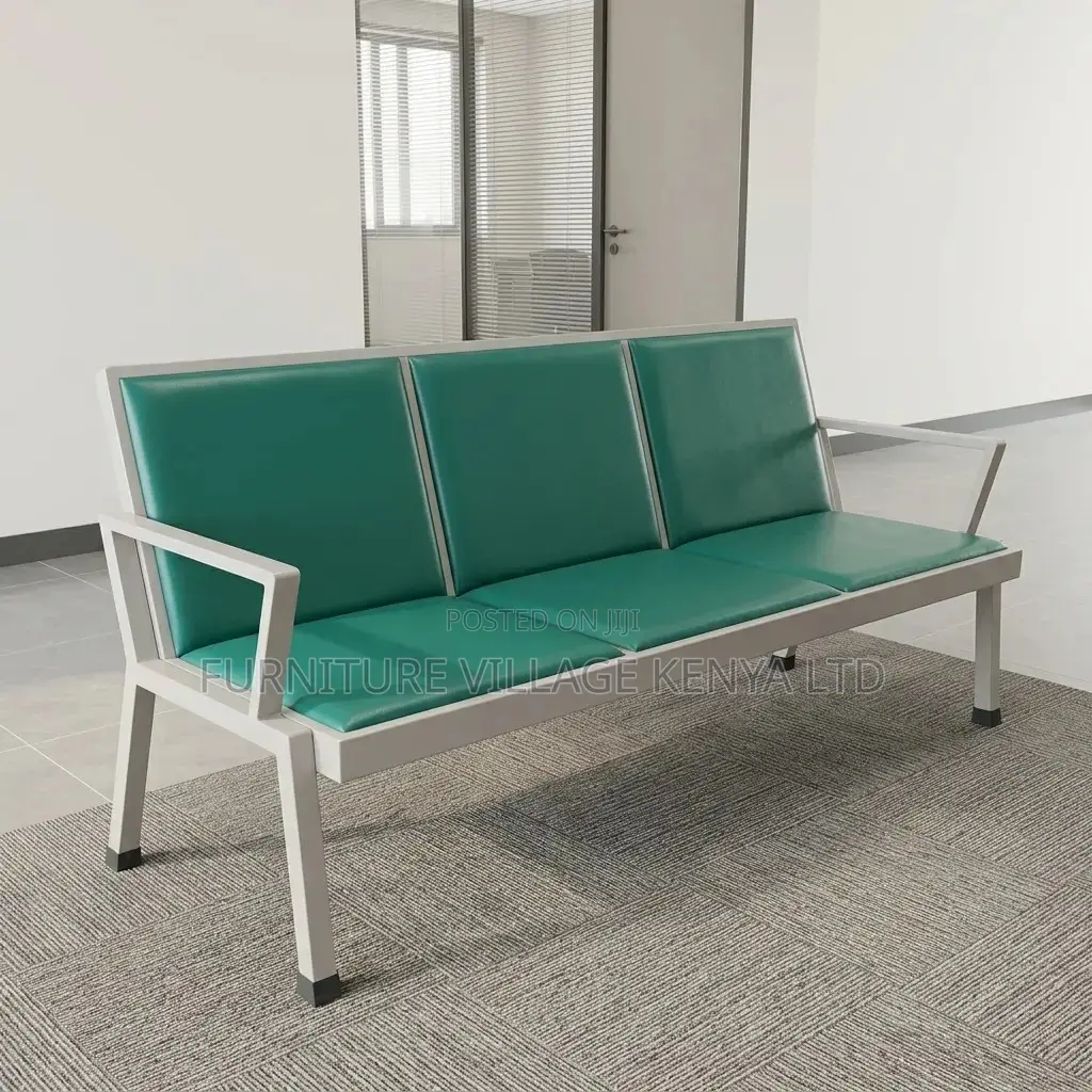 Padded Reception Visitor's Bench.