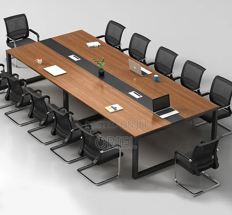 Office Table : 2400mm Office Boardroom Meeting Conference Table