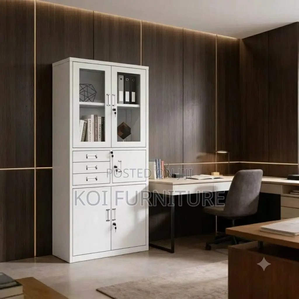 Office Cabinet; Offices Filing Cabinet With Shelves and Inside Safe