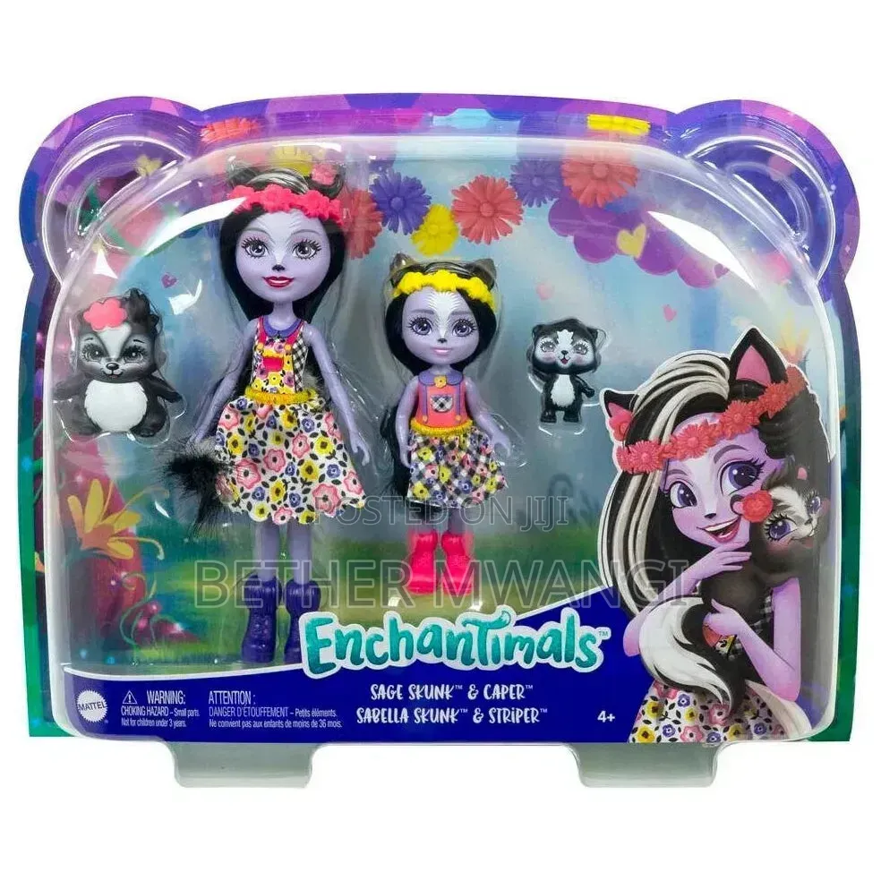 Enchantimals Sage Skunktm and Sabella Skunktm Sisters
