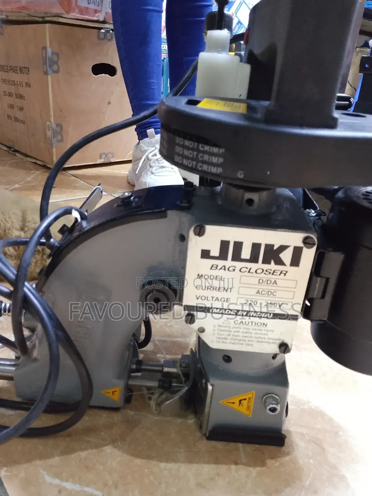 Commercial Juki Bag Closer Portable/ Electric Juki Bag Closing Machine