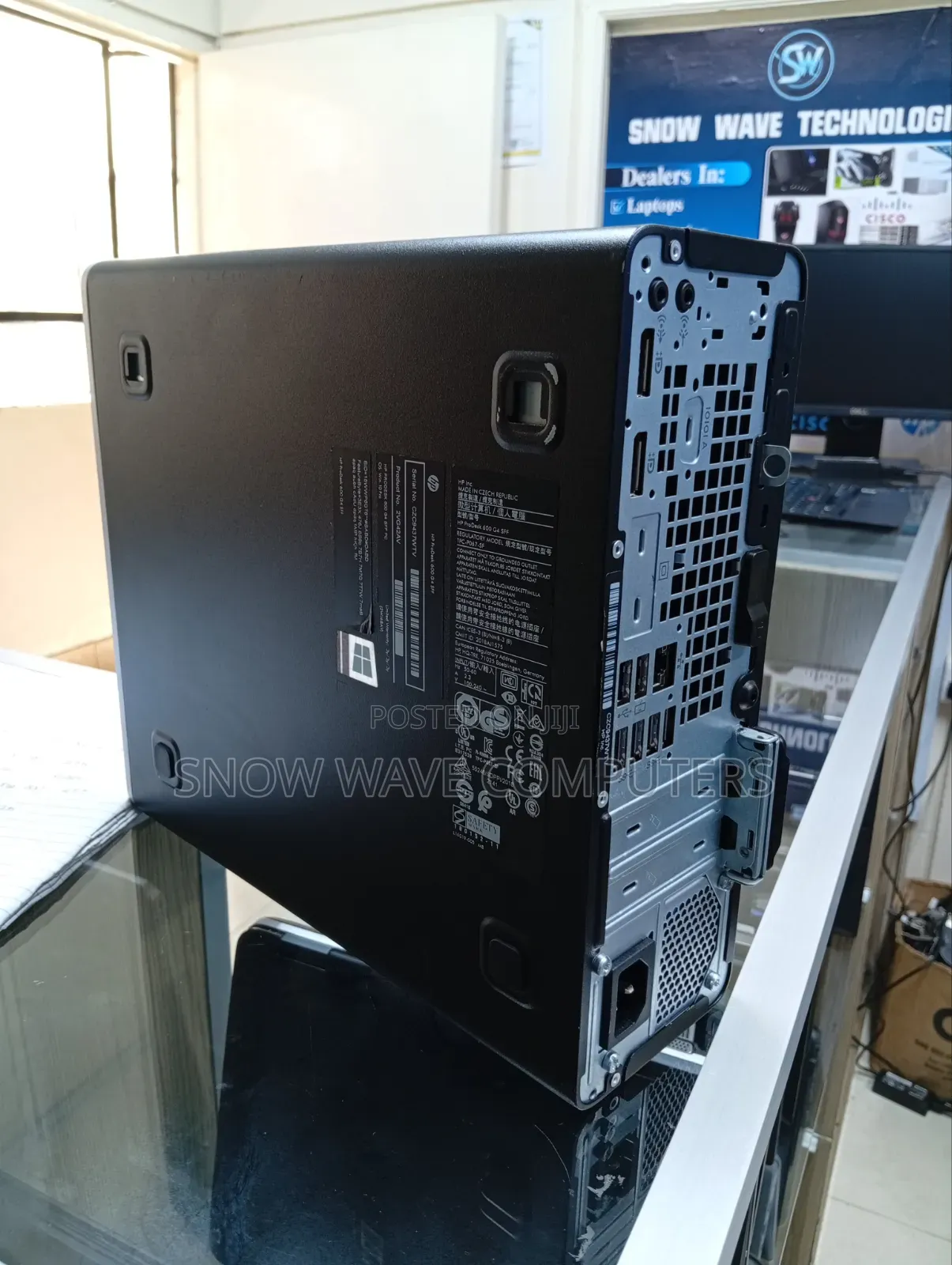 Desktop Computer HP ProDesk 600 G4 8GB Intel Core i5 HDD 500GB