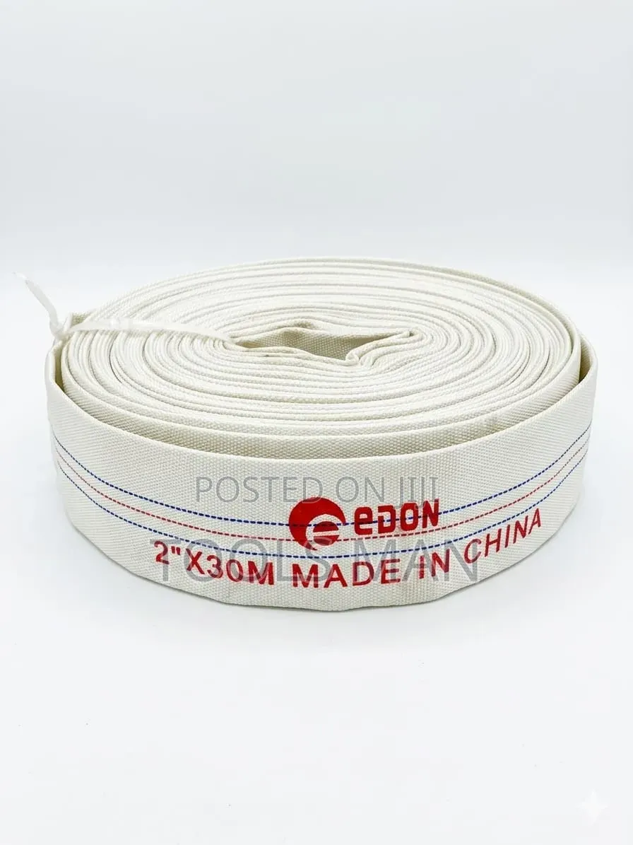 Edon 2 Inch X 30m High Pressure Canvas Water Delivery Hose Pipe.