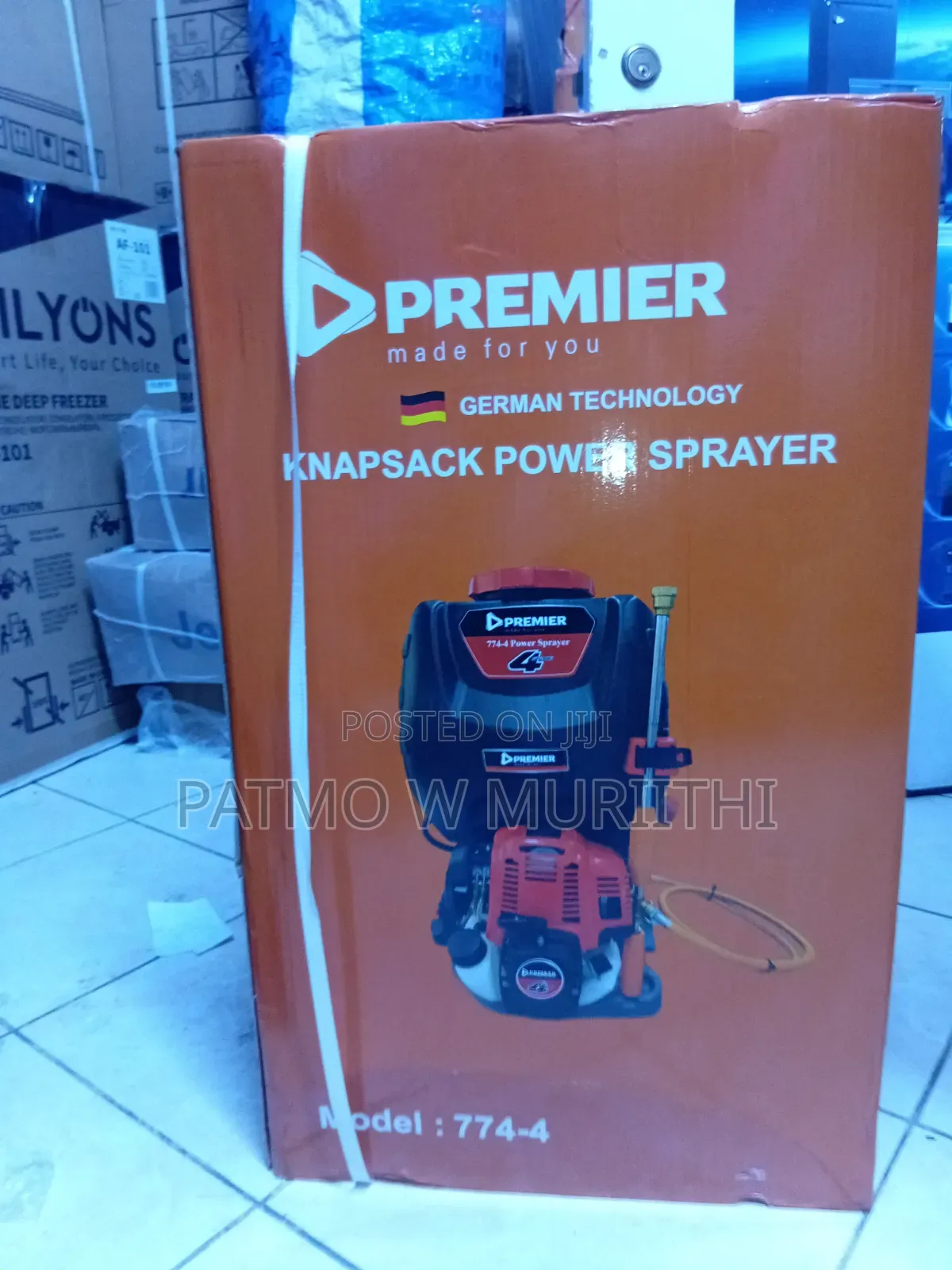 Premier Knapsack Power Sprayer 25litres