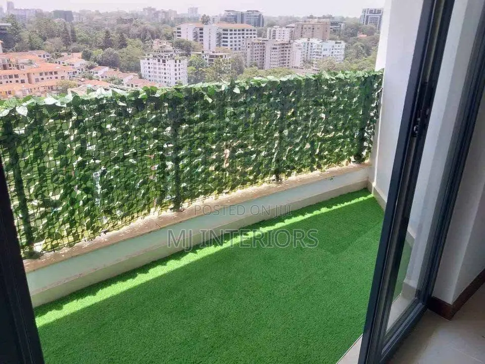 Dark Green Artificial Green Wall Fence Roll Home Privacy Solution