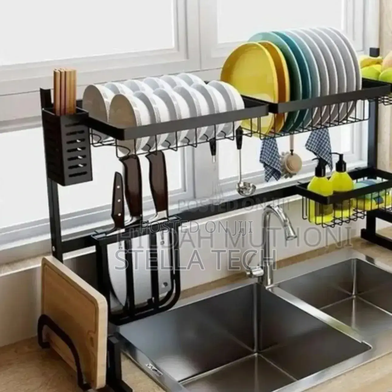 Over The Sink Dish Drying Rack