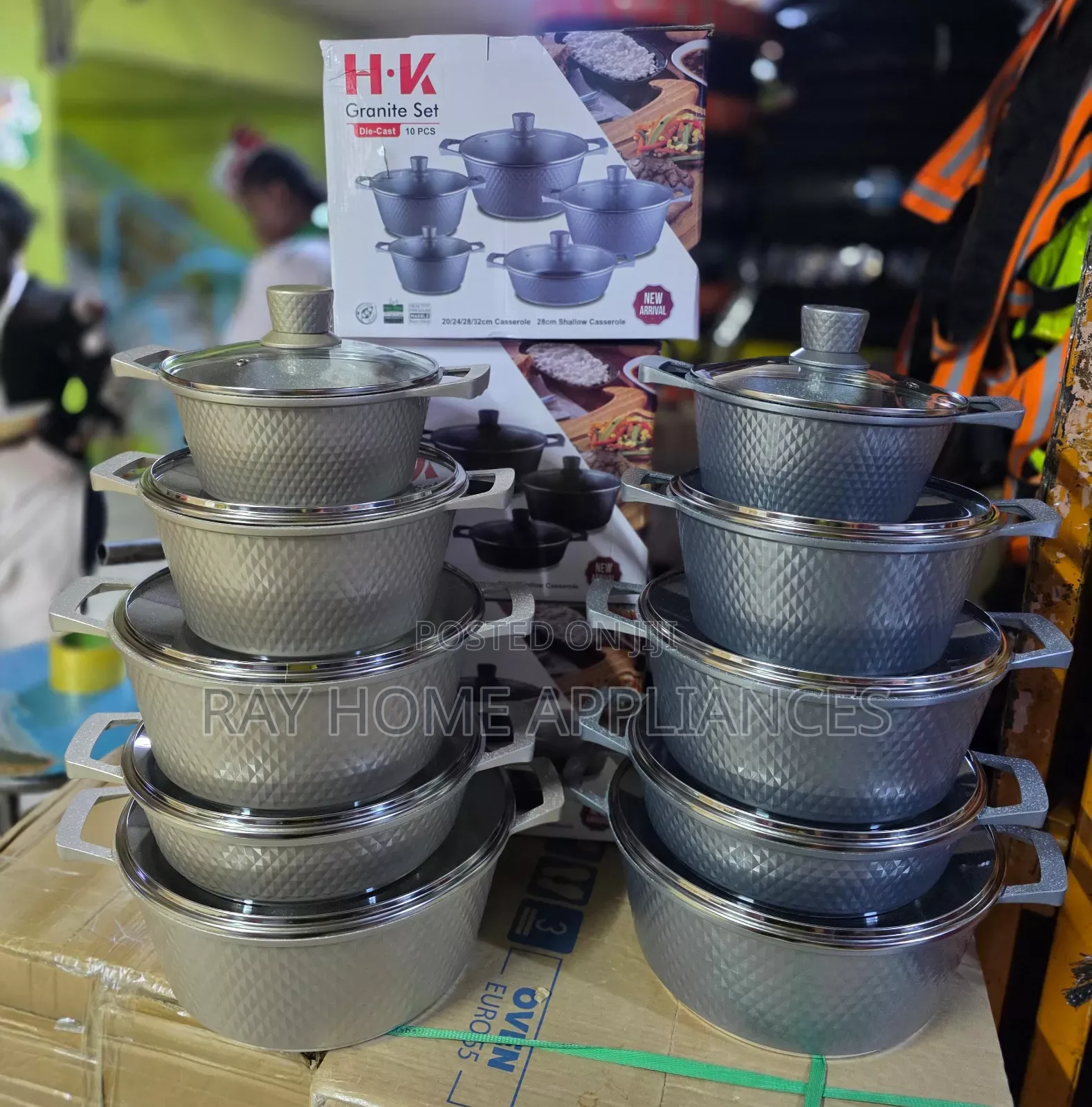 Hk Cookware Nonstick Set